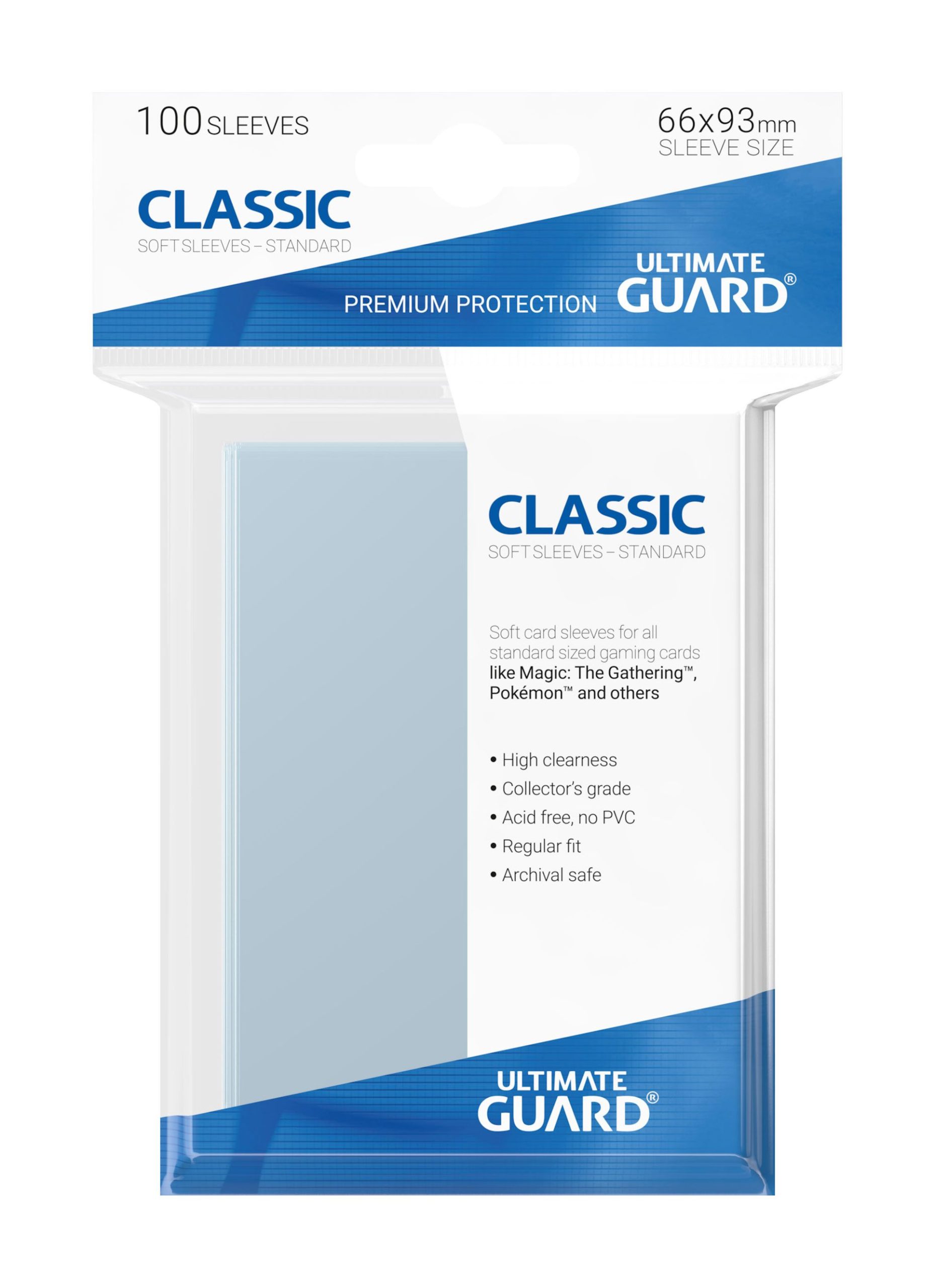 Ultimate Guard Classic -korttisuojat (100 kpl
