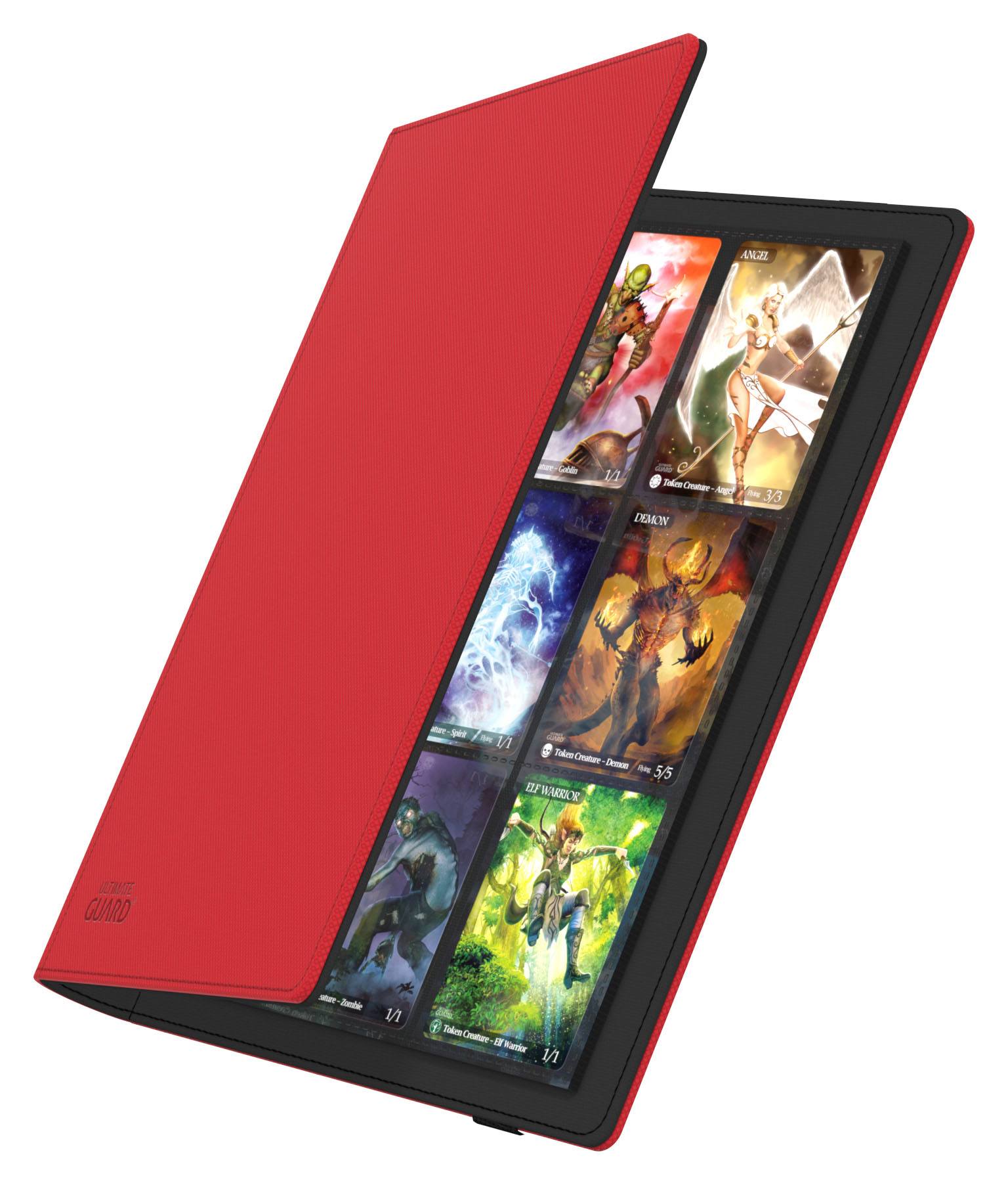 Ultimate Guard Flexxfolio 360 18-Pocket Xenoskin Punainen