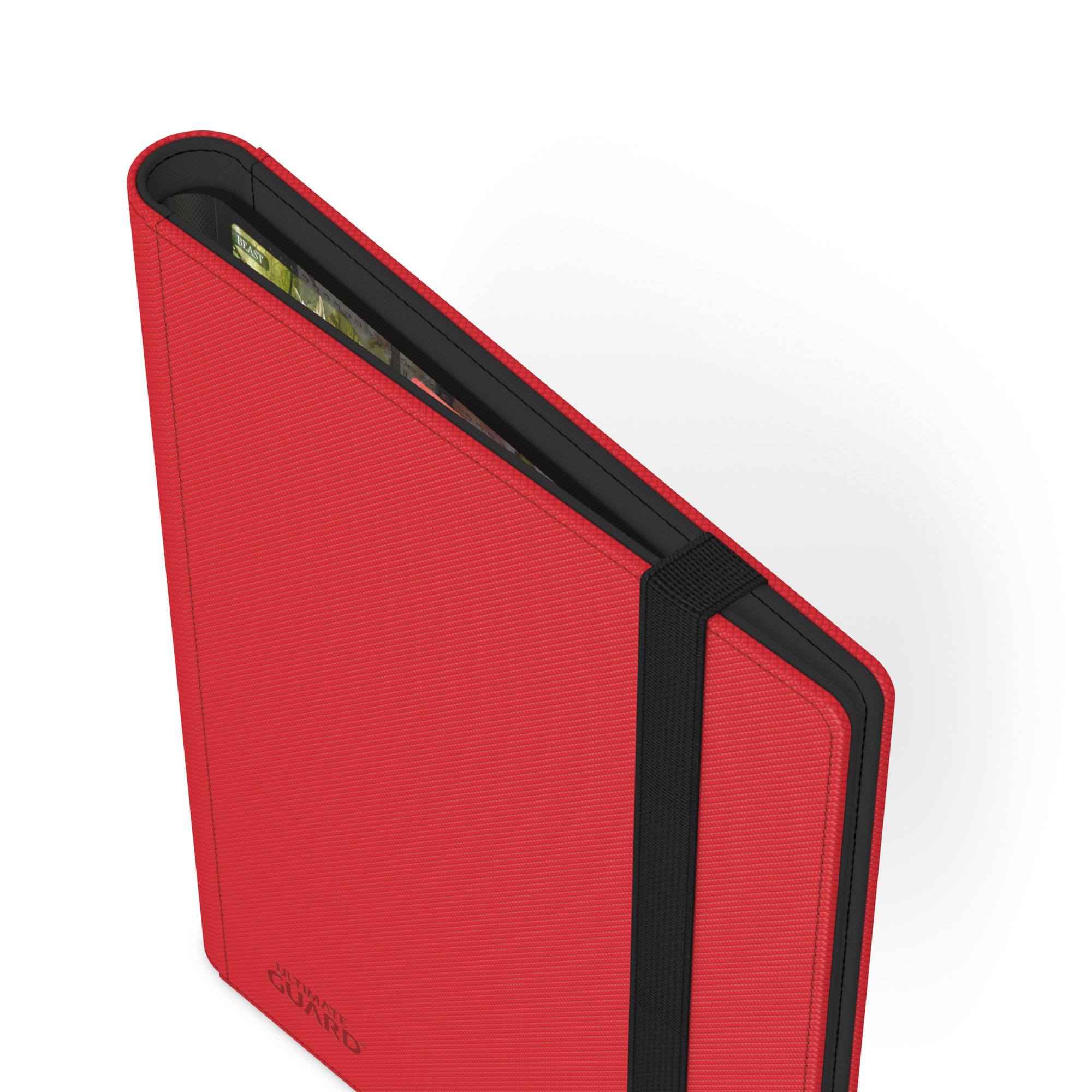 Ultimate Guard Flexxfolio 360 18-Pocket Xenoskin Punainen
