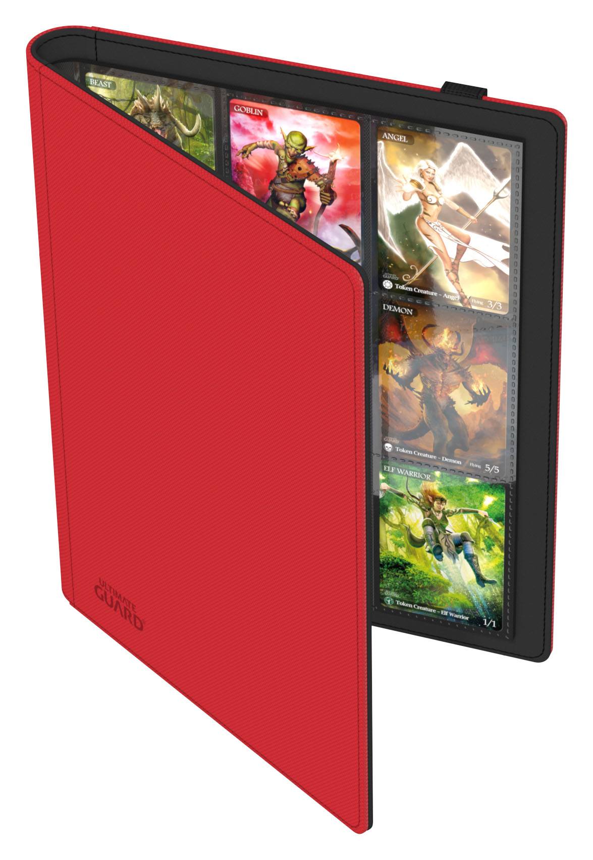 Ultimate Guard Flexxfolio 360 18-Pocket Xenoskin Punainen