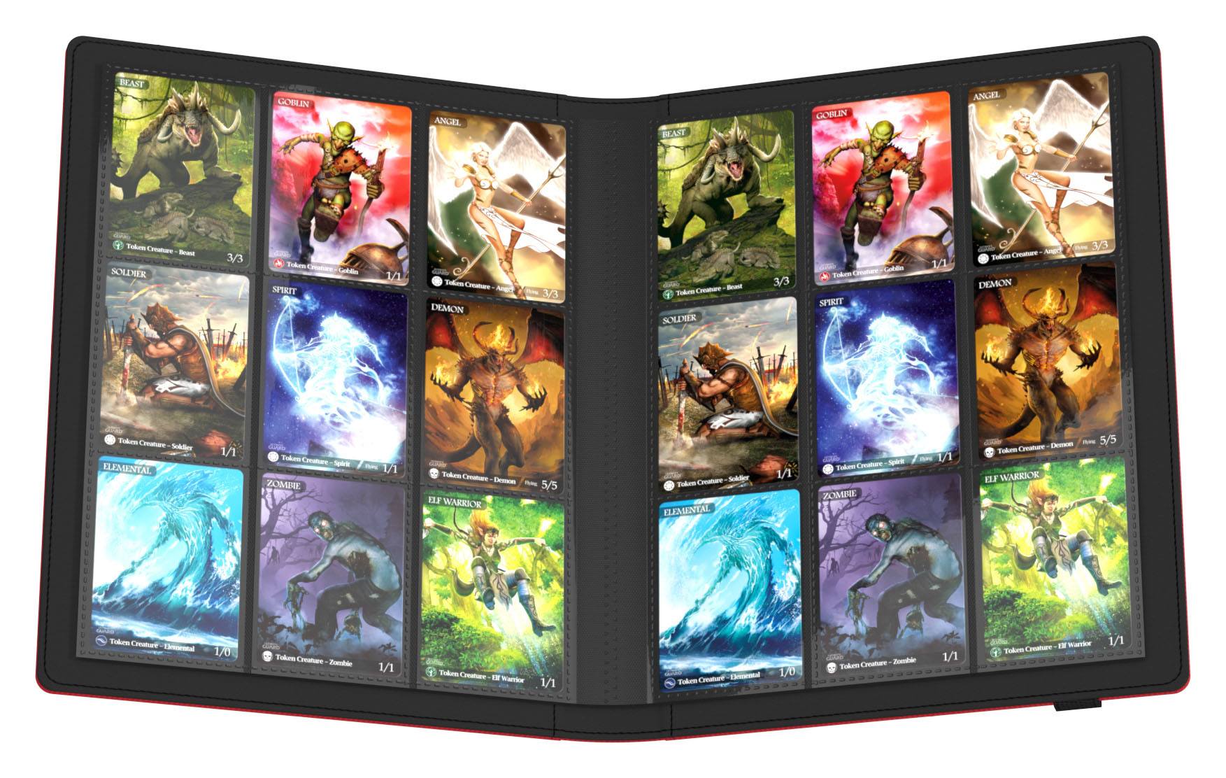 Ultimate Guard Flexxfolio 360 18-Pocket Xenoskin Punainen