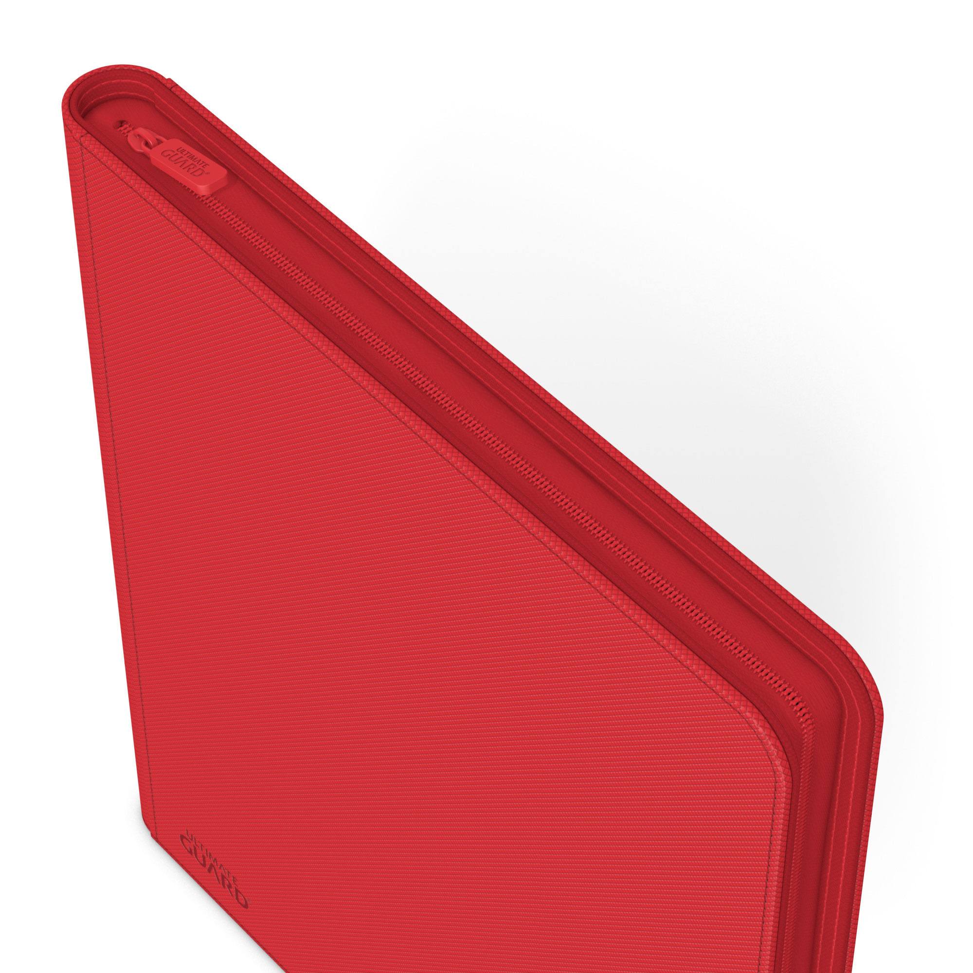 Ultimate Guard Zipfolio 480 24-Pocket Xenoskin punainen