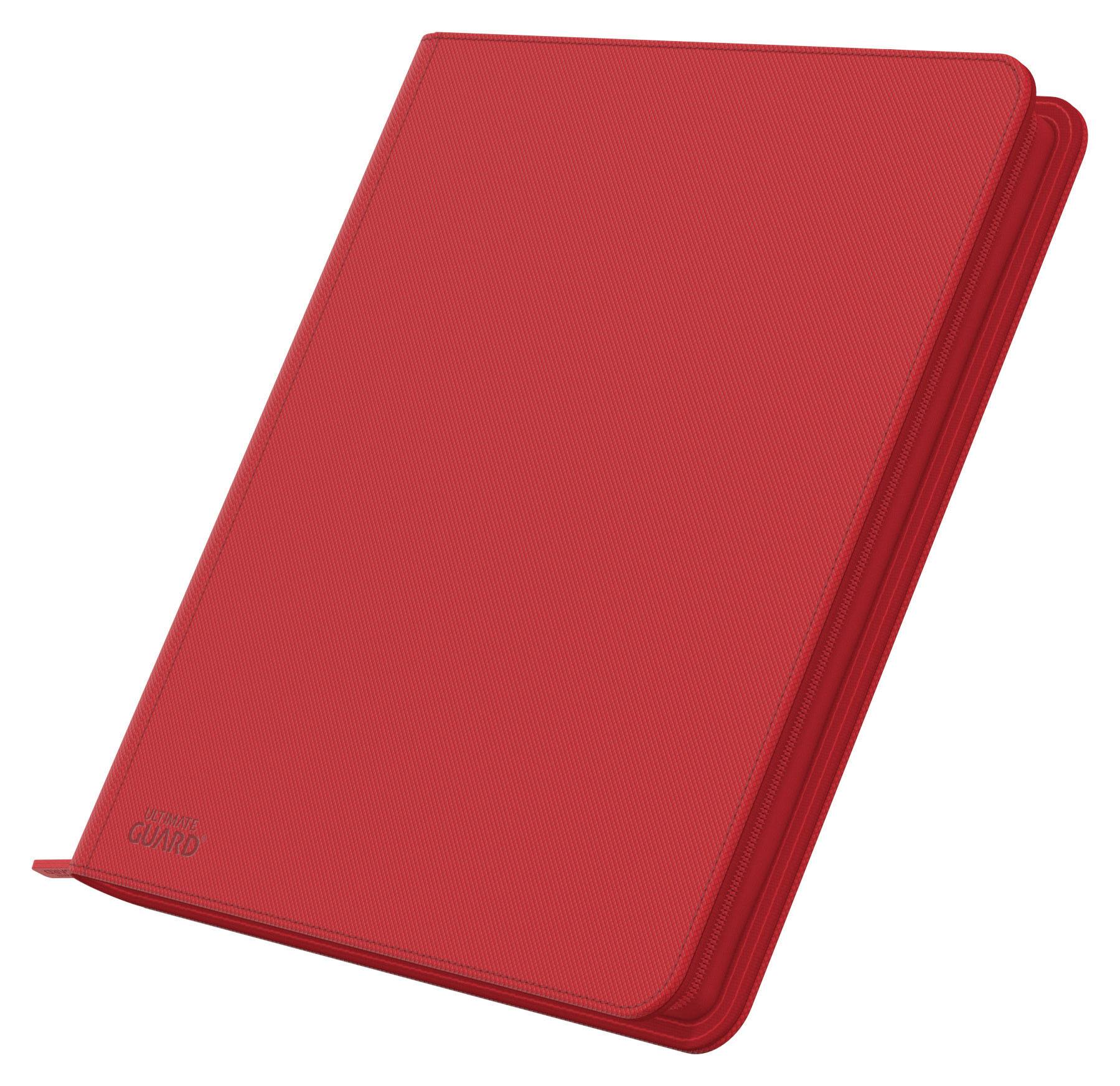 Ultimate Guard Zipfolio 480 24-Pocket Xenoskin punainen