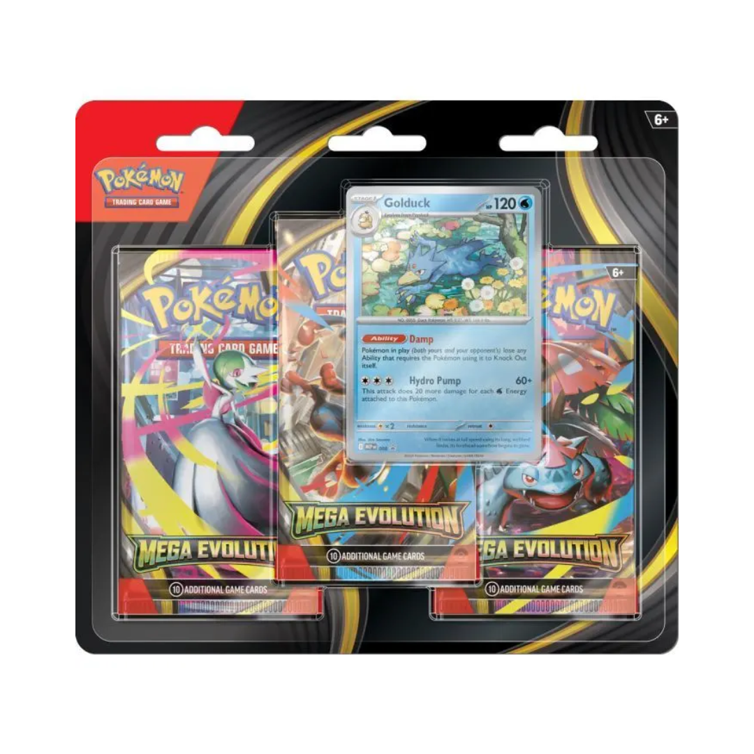 Mega Evolutions 3-Pack Blister