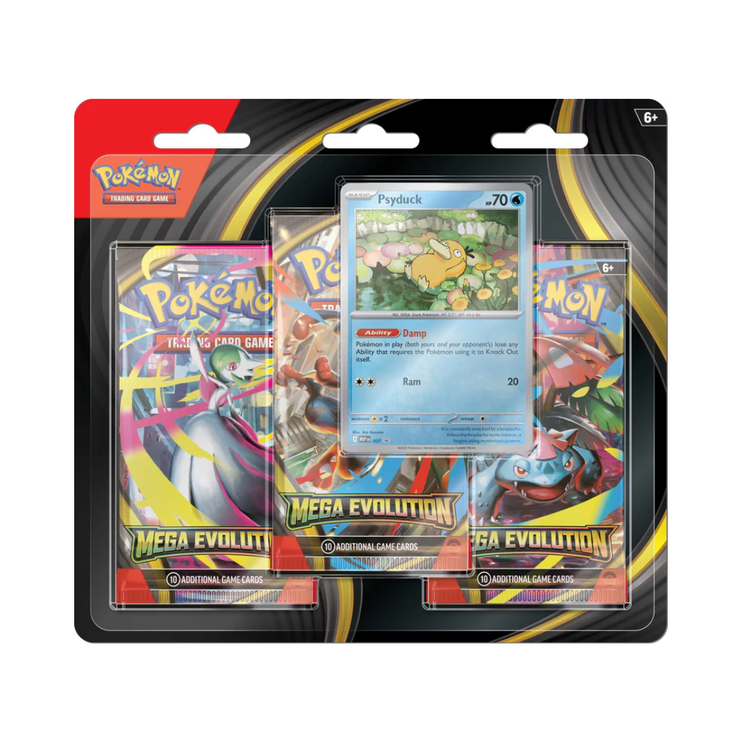 Mega Evolutions 3-Pack Blister