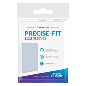 Ultimate Guard Precise-fit sleeves 100 kpl standard size
