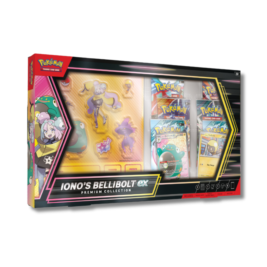 Pokémon TCG Iono’s Bellibolt ex – Premium Collection Box