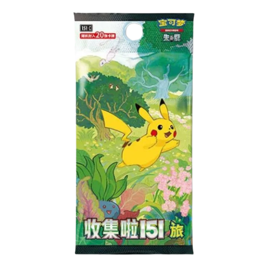 Pokemon TCG 151 gathering jumbobooster