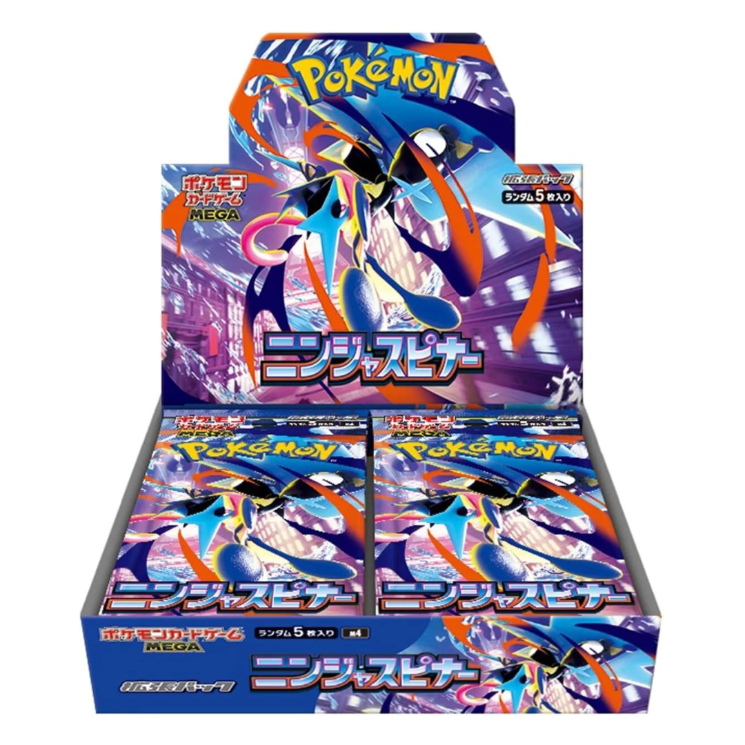 Pokemon TCG Ninja Spinner japanilainen boosterbox