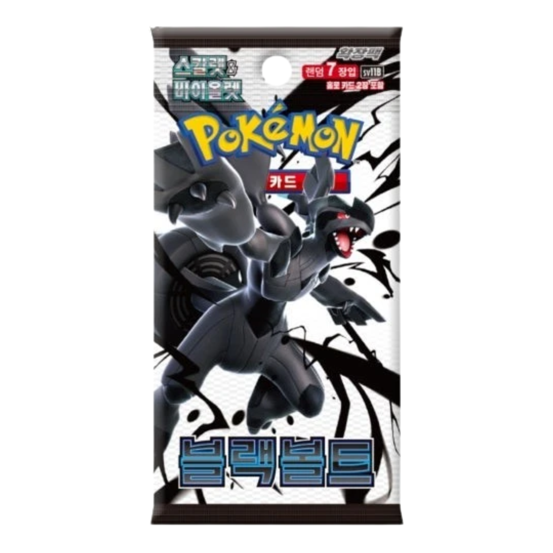 Pokémon TCG Black Bolt korealainen – boosteri