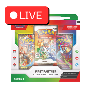 Rip&Ship Pokemon TCG First partner illustration collection box series 1