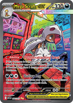Mega Scrafty ex (ASC) (NM)