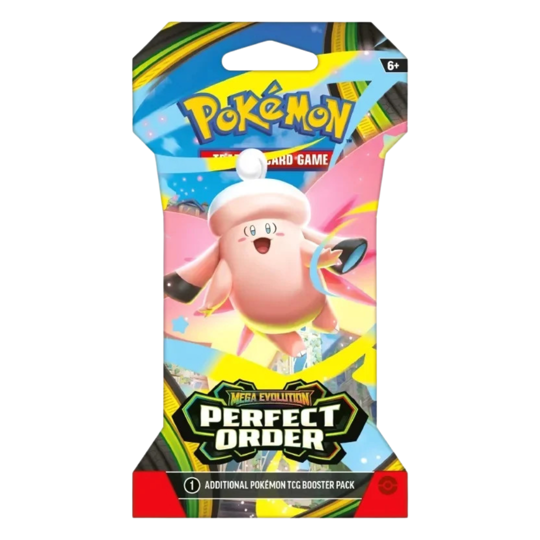 Pokemon TCG Mega Evolution Perfec Order sleeved boosteri