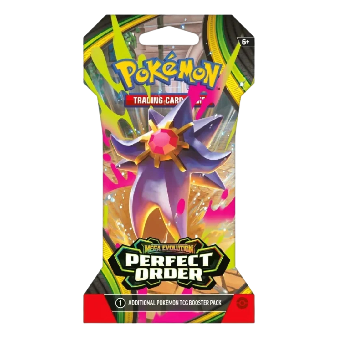 Pokemon TCG Mega Evolution Perfec Order sleeved boosteri